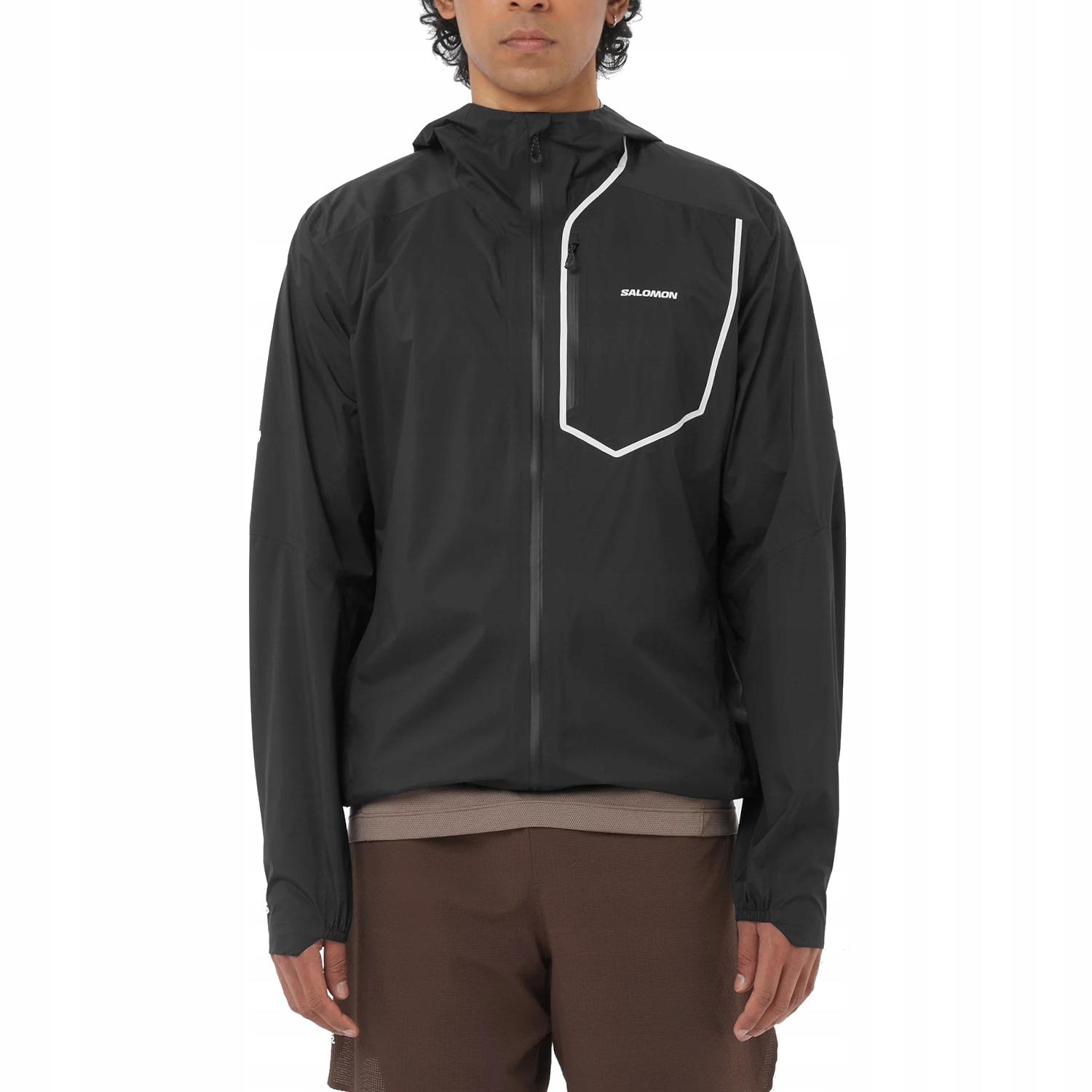 Salomon Bonatti Pro Jkt M ~M~ Pánská bunda Polyamid Černá
