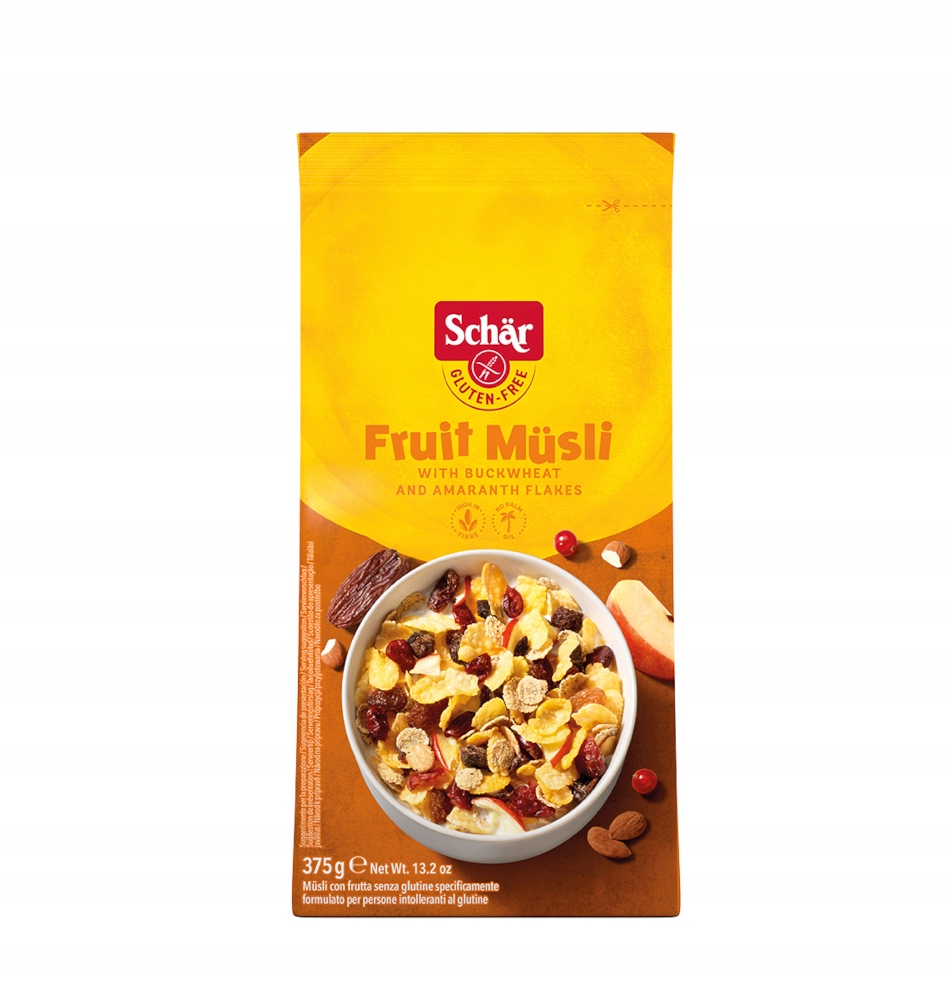 FRUIT MUSLI Musli z owocami 375g Schar 9481685249 Allegro.pl
