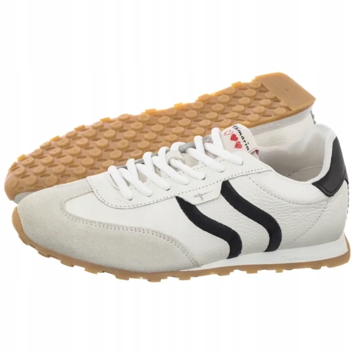 Dámské boty Retro Tamaris Bílé/Černé 1-23614-46 125 White/Black