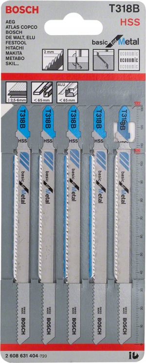 BRZESZCZOT DO WYRZYNARKI T318B 5SZT. Marka Bosch