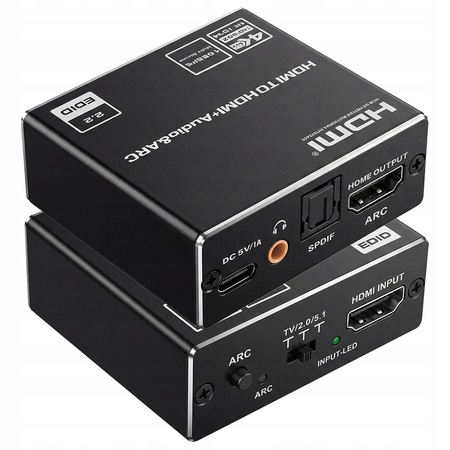 Hdmi-hdmi Audio Spdif Arc Extractor SPH-AE06
