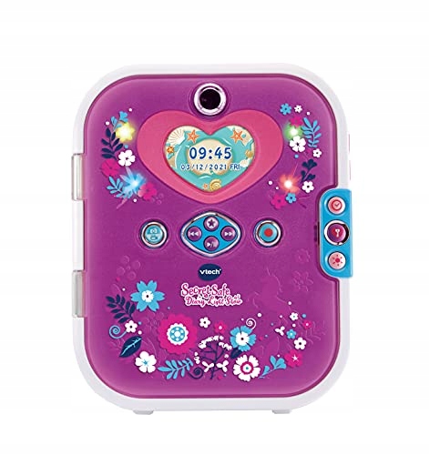 VTech Purple Secret Safe Diary Light Show, Interac