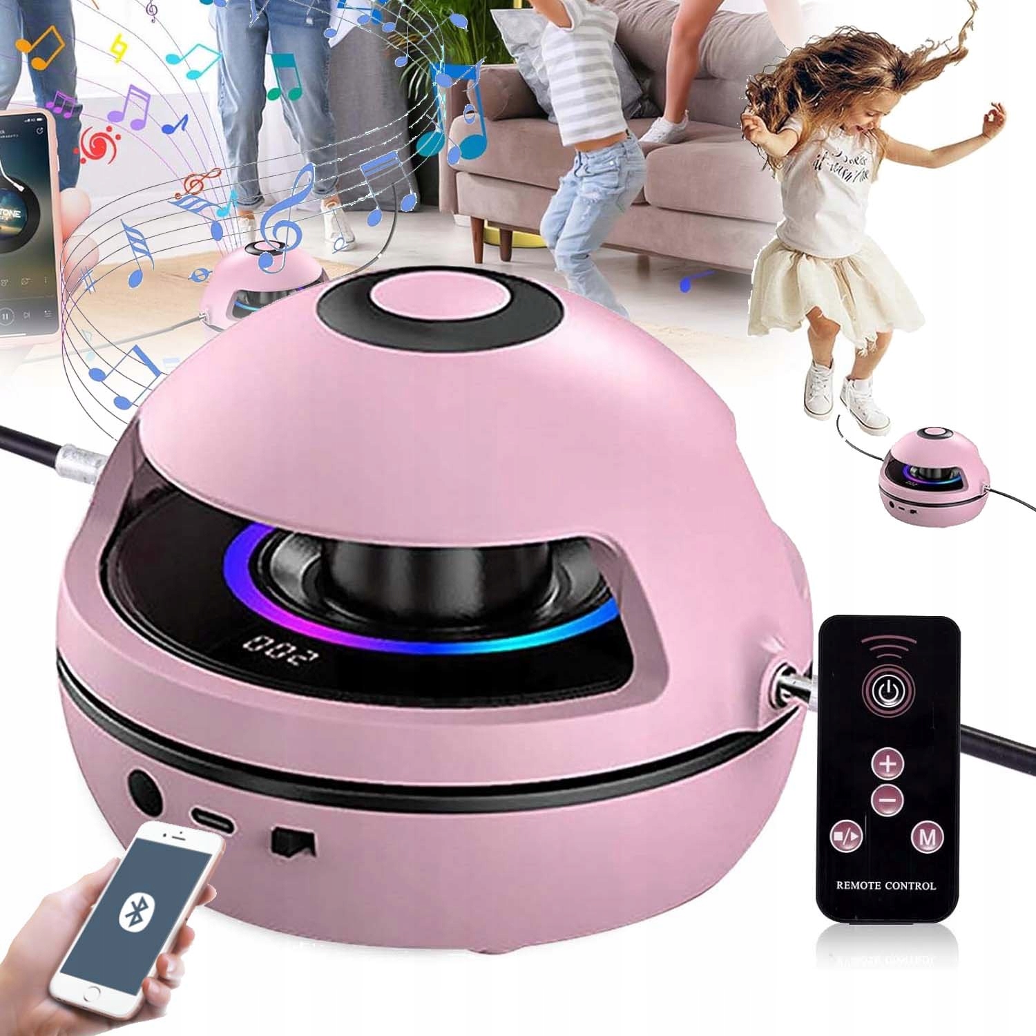 Skakanka Muzyczna Inteligentna Automatyczna Dla Dziecko Z Licznik Pilot