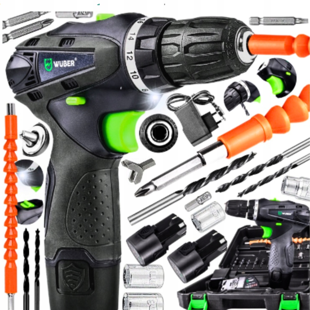 Aku Šroubovák Set 2x akumulátor Příslušenství