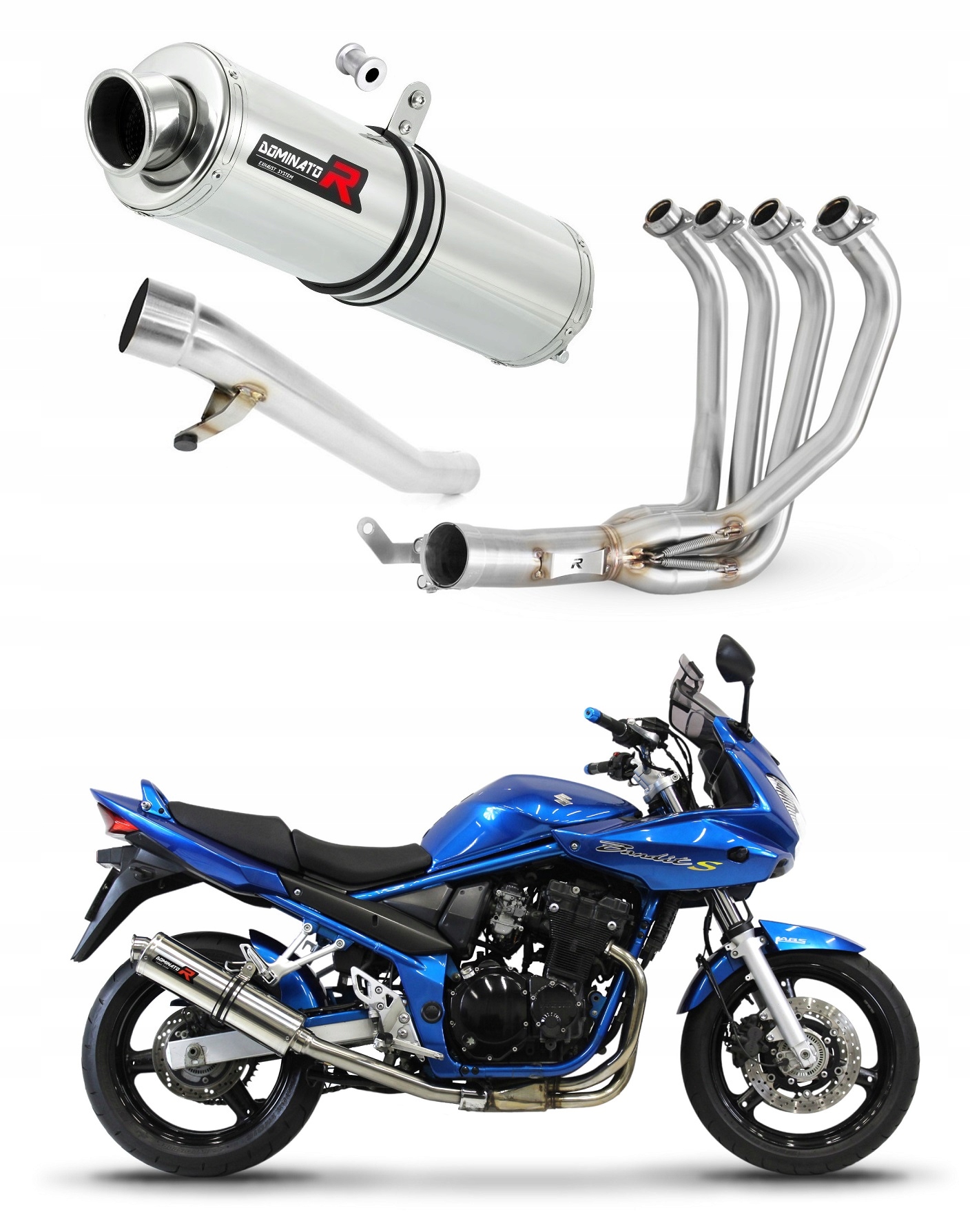 SU031DFSST-S - Выхлопная система GSF 650 BANDIT 2005-2006 ST