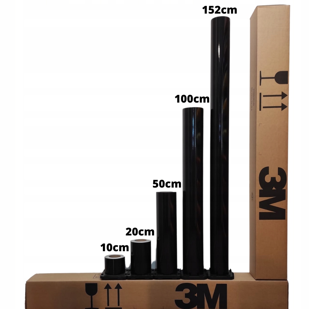 

Folia 3M 2080 10cm x 100cm Gloss Black G12