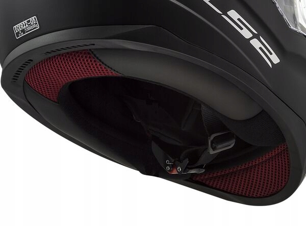 LS2 KASK MOTOCYKLOWY INTEGRALNY FF353 RAPID II ZOMBIE BLACK RED S Rozmiar S