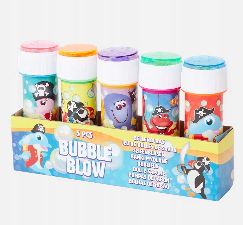 ZESTAW DO BANIEK MYDLANYCH, BANKI MYDLANE (60ml x 5) EAN (GTIN) 9781122345576