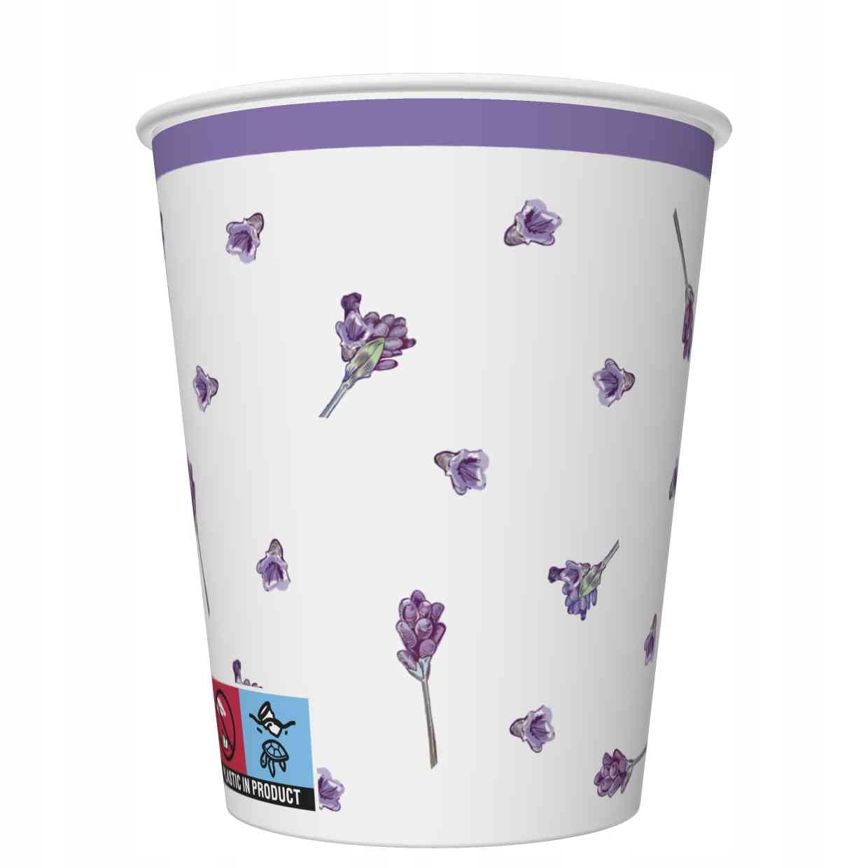 

Maki Kubeczki Papierowe Lawenda 250 ML 8 Sztuk