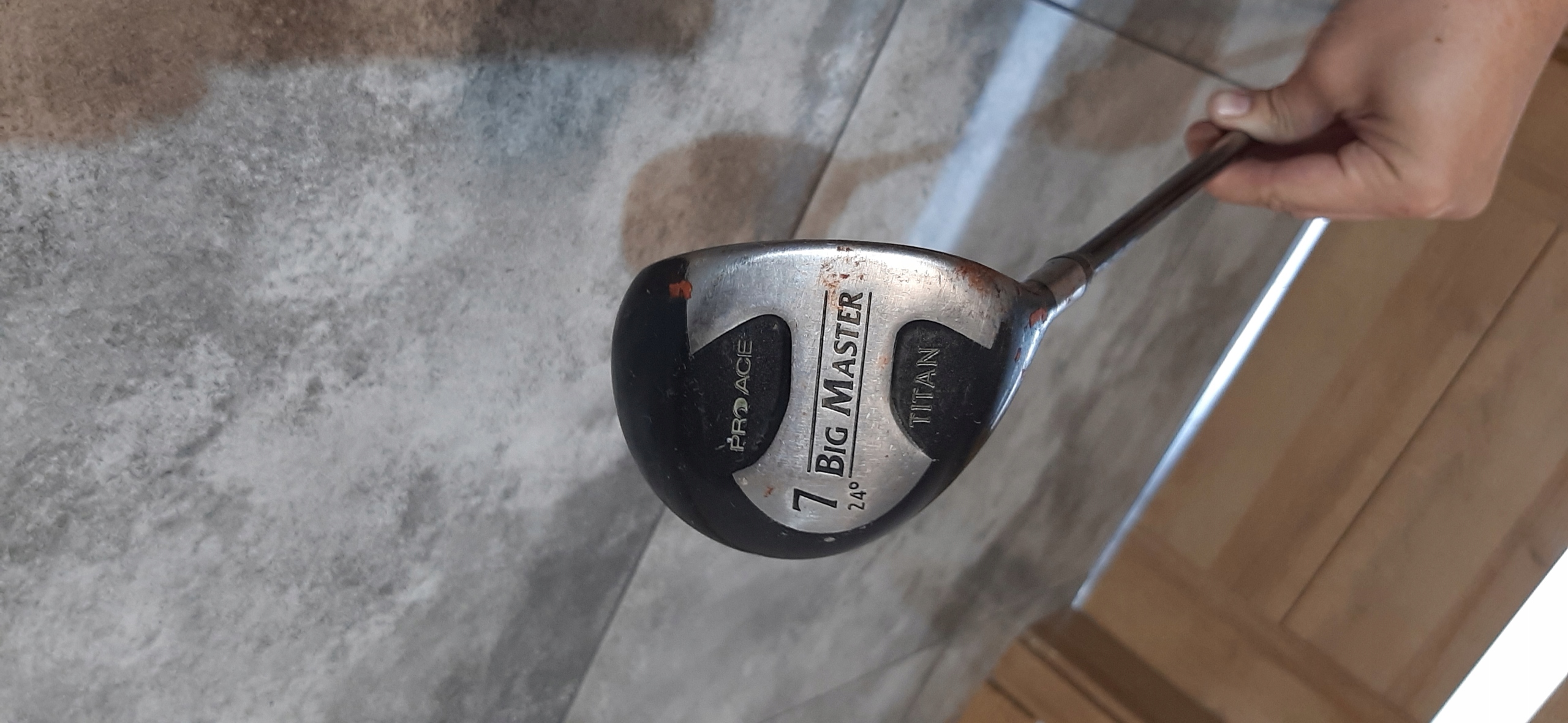 Proace big master titan 7 kij golfowy golf Marka inna