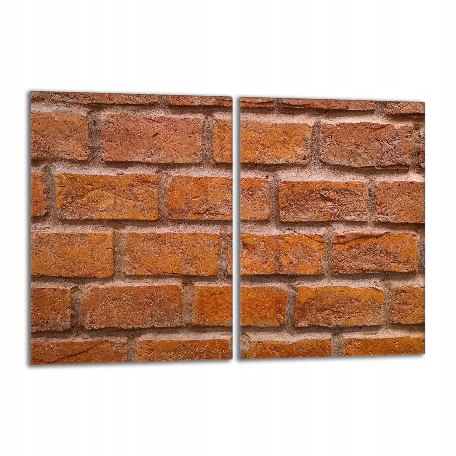 Skleněná ochranná deska na sporák 2x40x52 Cihla do kuchyně