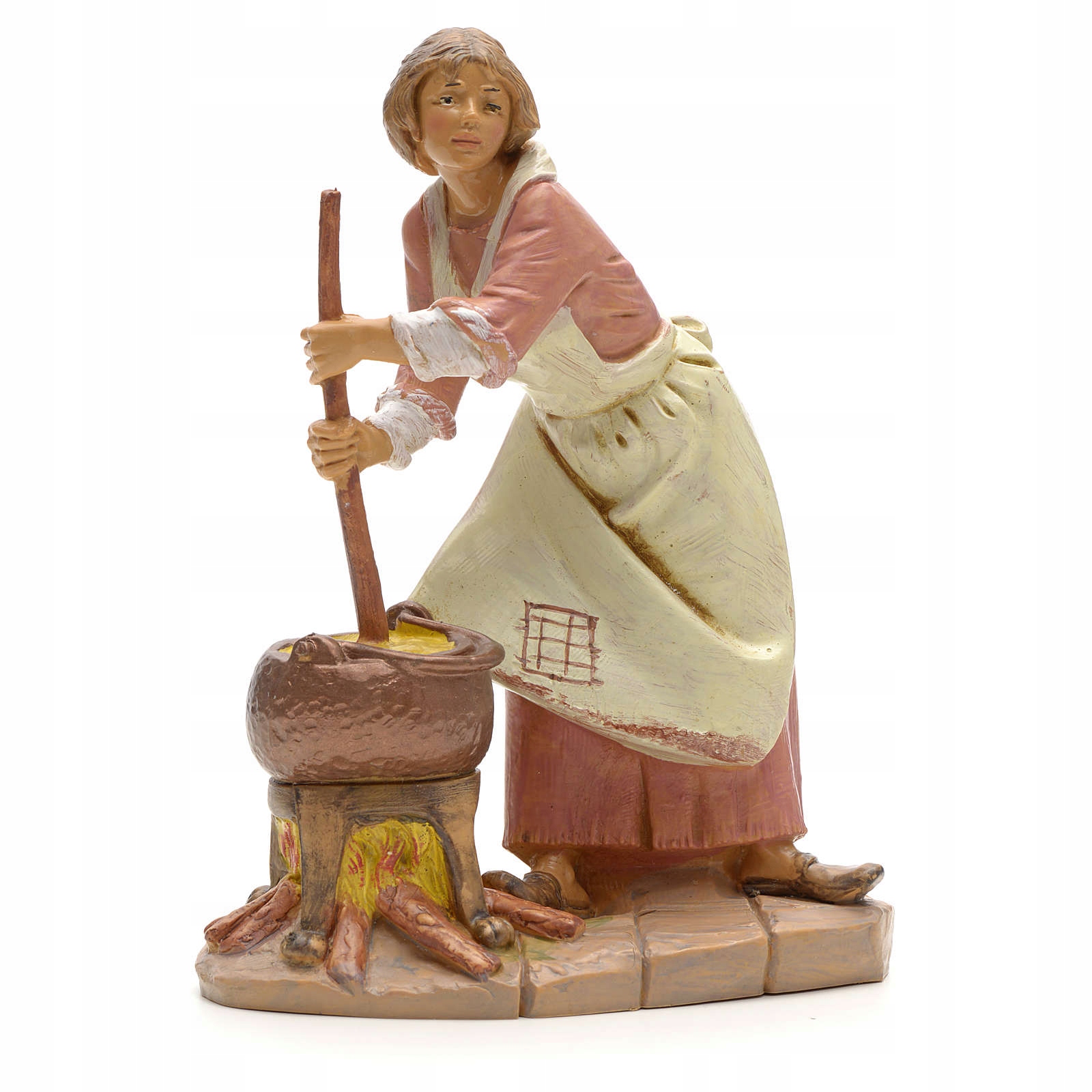 Figurka do Betlému Hospodyně Vařící Oběd – pro figurky o výšce 19 Cm – Fontanini