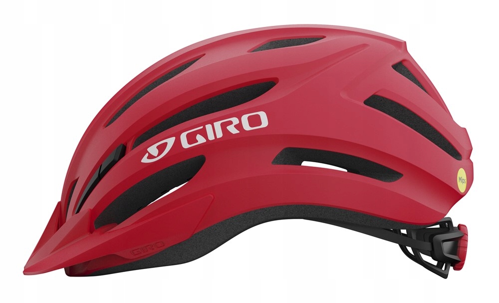 Kask Mtb Giro Register II matte bright red white roz.U niwersalny 54-61 cm
