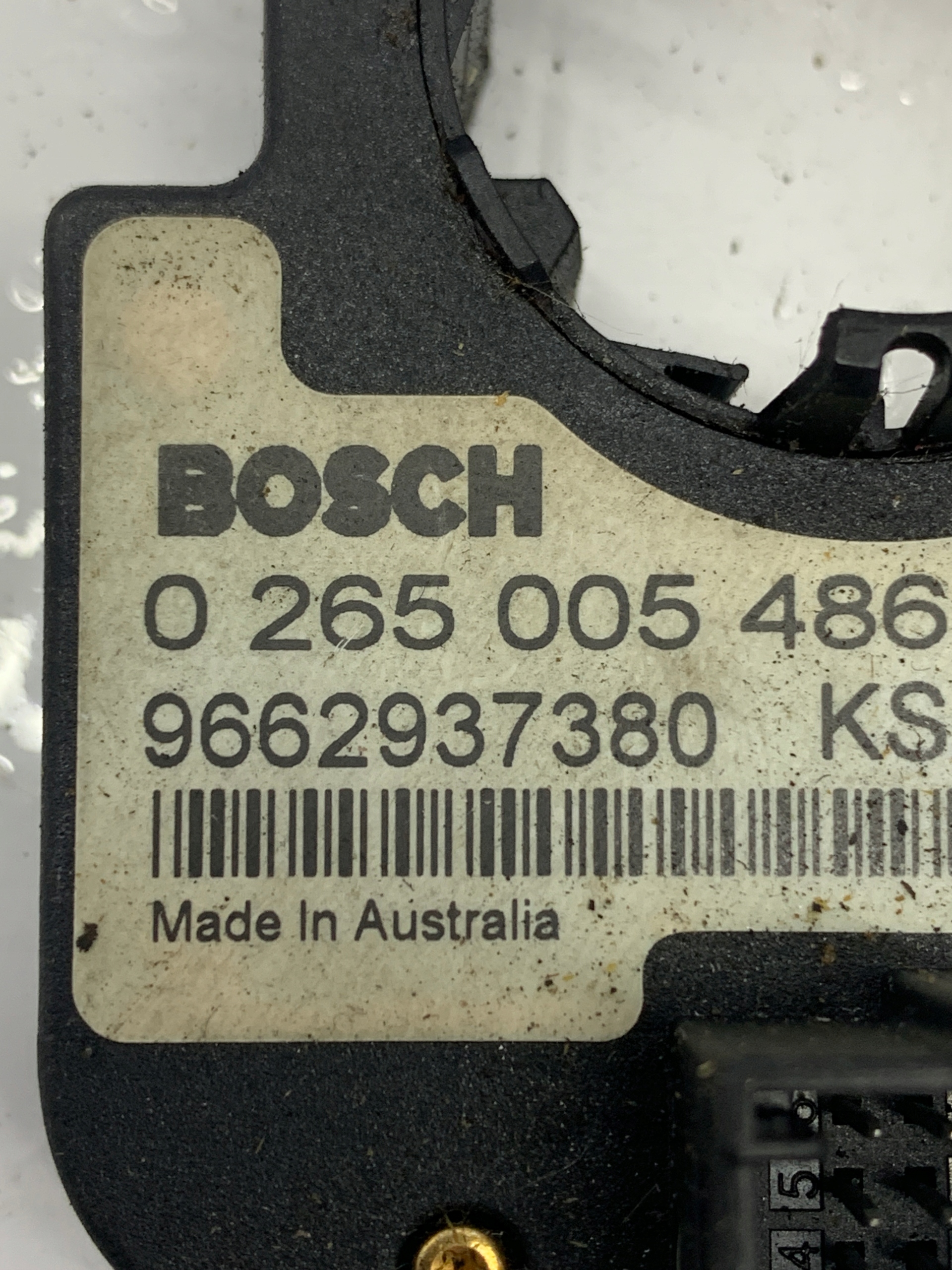 sensor KATA steering 0265005486 CITROEN