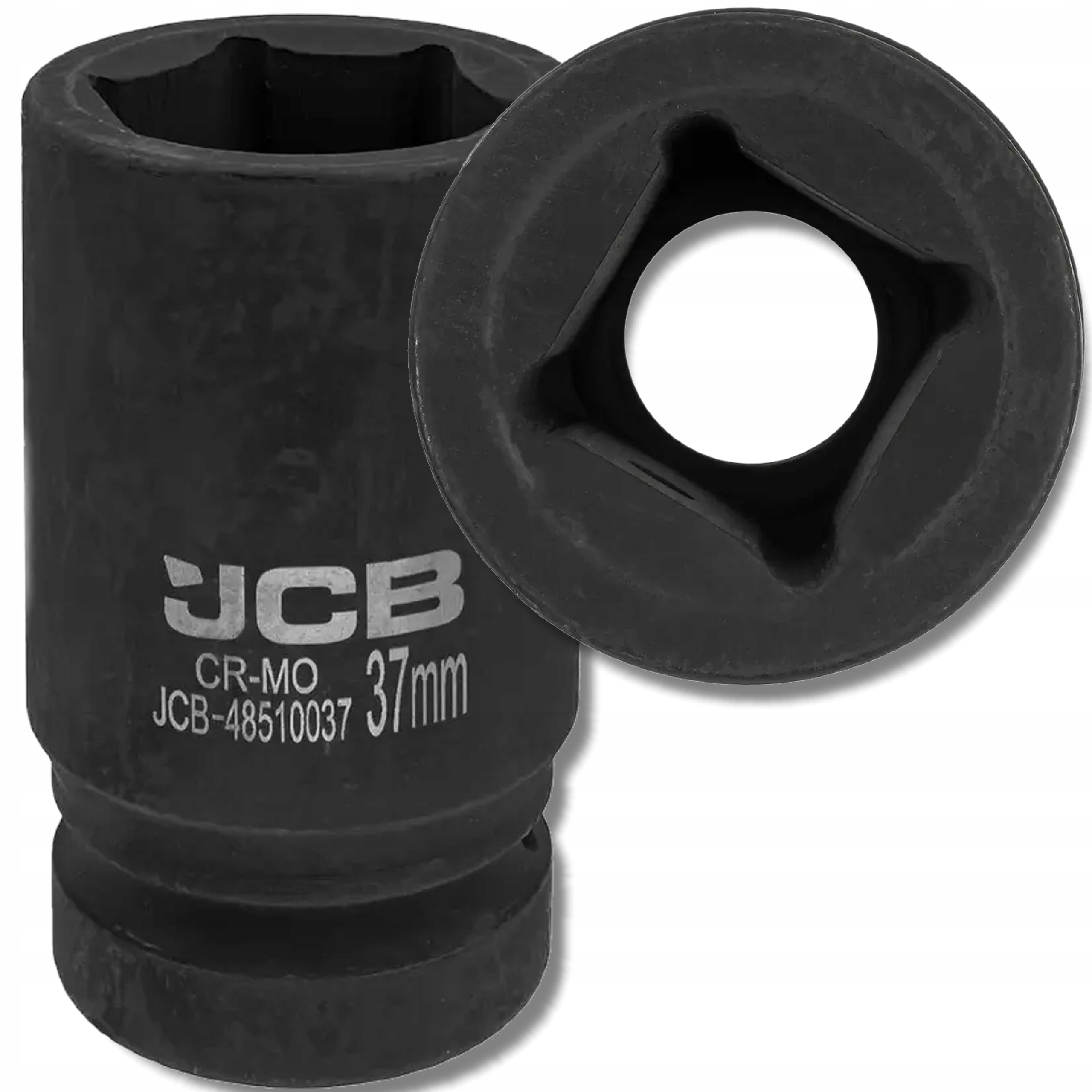 Nasadka udarowa głęboka 1" 6-kątna Cr-Mo klucz nasadowy 37 mm Jcb