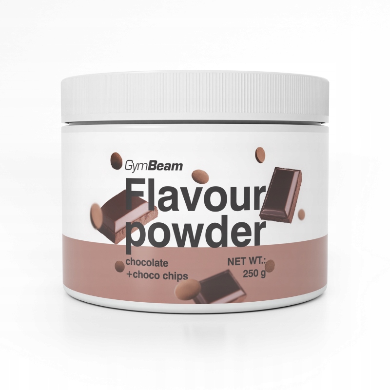 Levně Flavour powder 250g čokoláda lupínky GymBeam