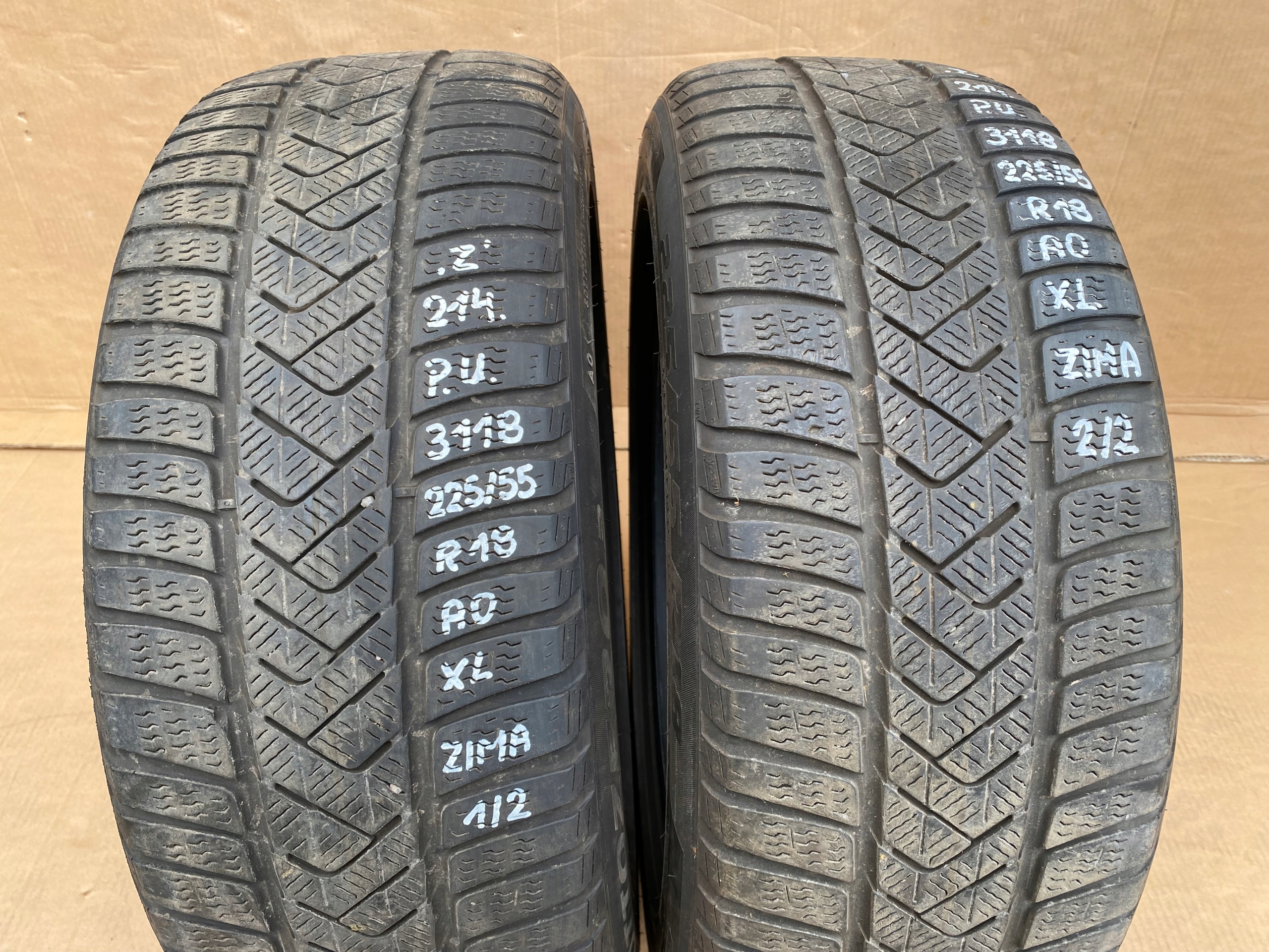 GD OPONY 225/55R18 PIRELLI SOTTOZERO 3 ZIMA Profil opony 55
