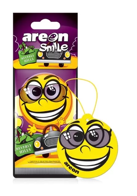 

Odświeżacz Zapach Samochodowy Areon Smile