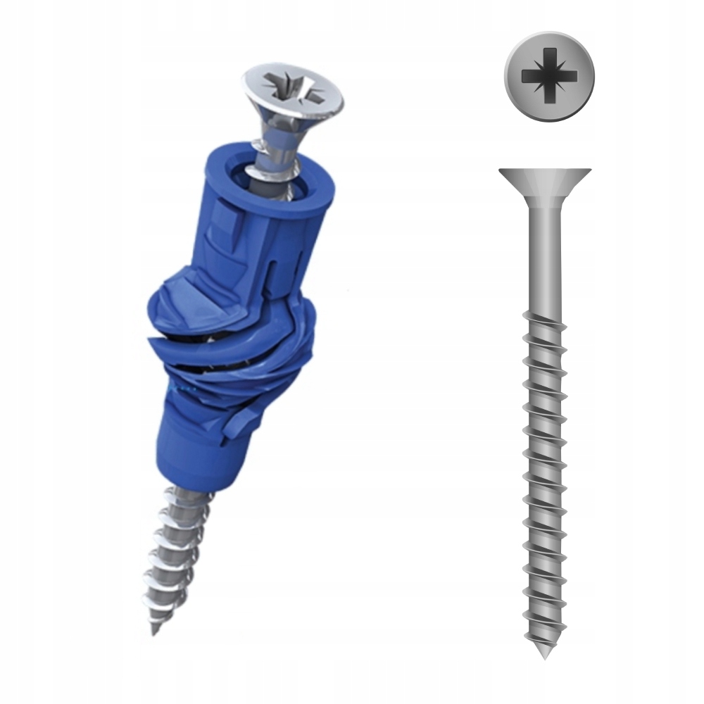 

Kołek Uniwersalny 4ALL 6x50mm Wkręt 4,5x60mm 50szt