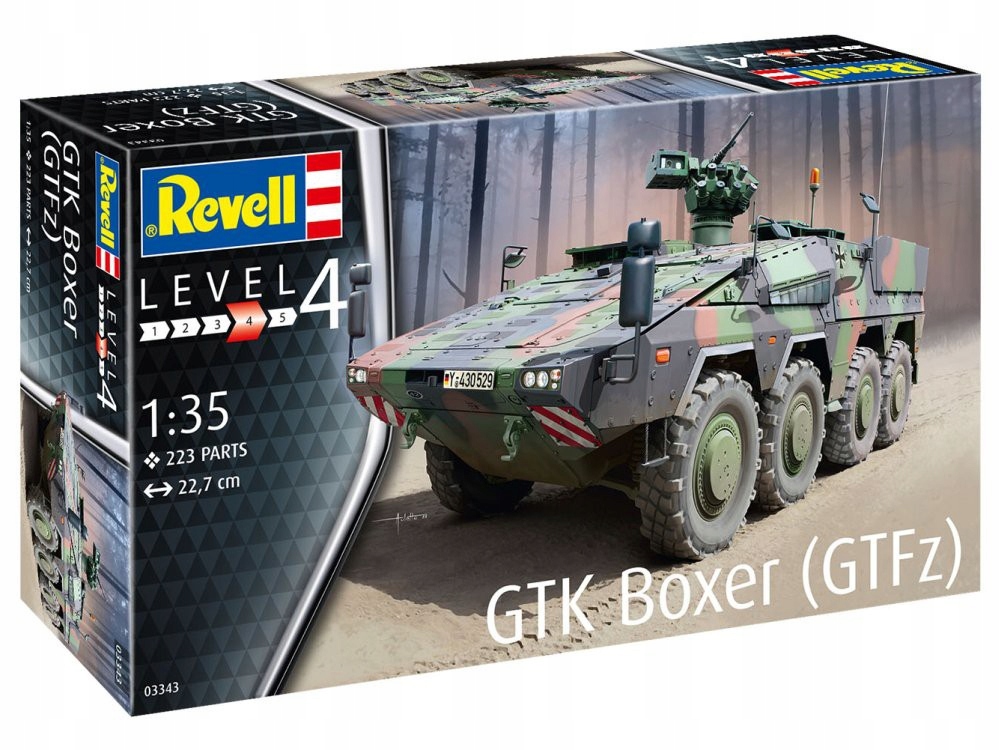 1/35 Model Gtk Boxer GTFz Revell 03343