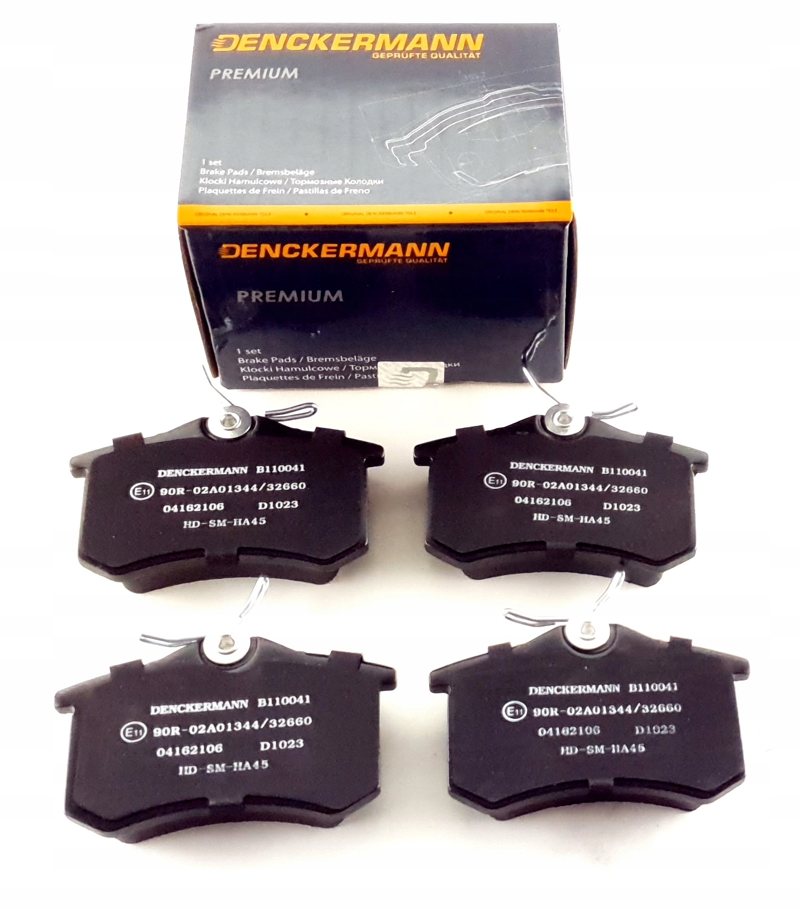 

Klocki Hamulcowe Tył B110041 Denckermann (GDB1330)