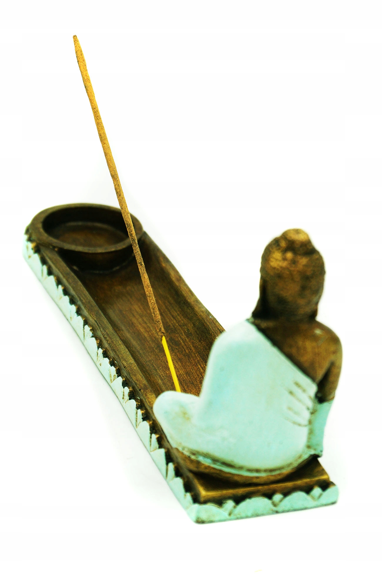 PODSTAWKA NA KADZIDŁA FIGURKA BUDDY ŻYWICA PREZENT Marka inna