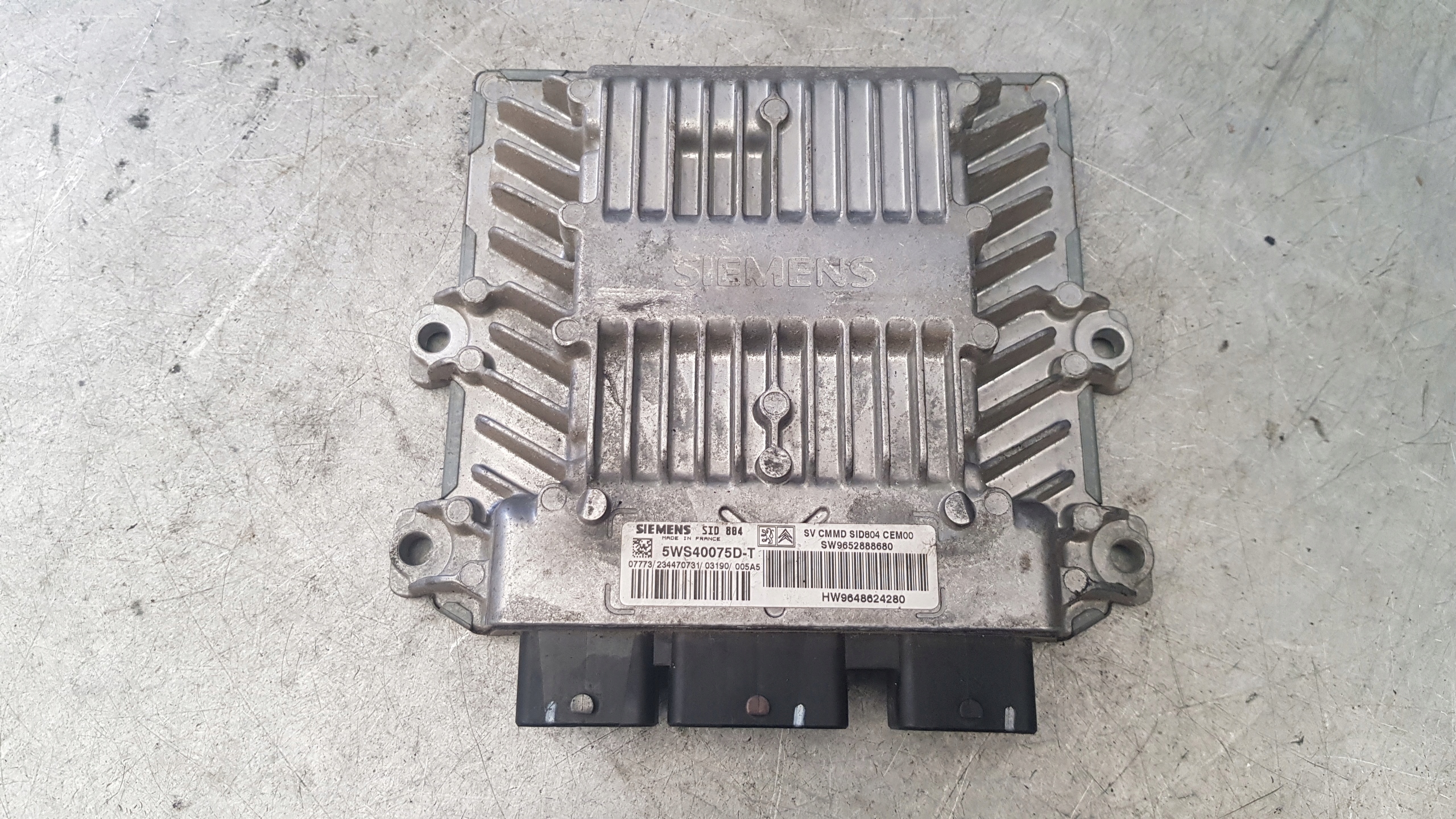 CENTRALINA COMPUTER CITROEN C2 1,4 HDI 5WS40075D-T