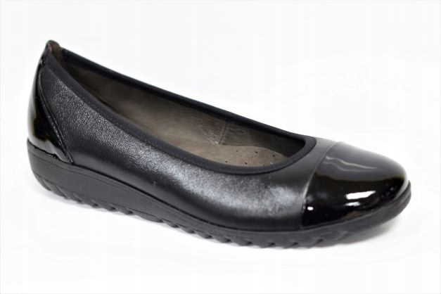 Caprice 22103-27 Baletní Boty Černý Hřeben Nappa Vel. 37