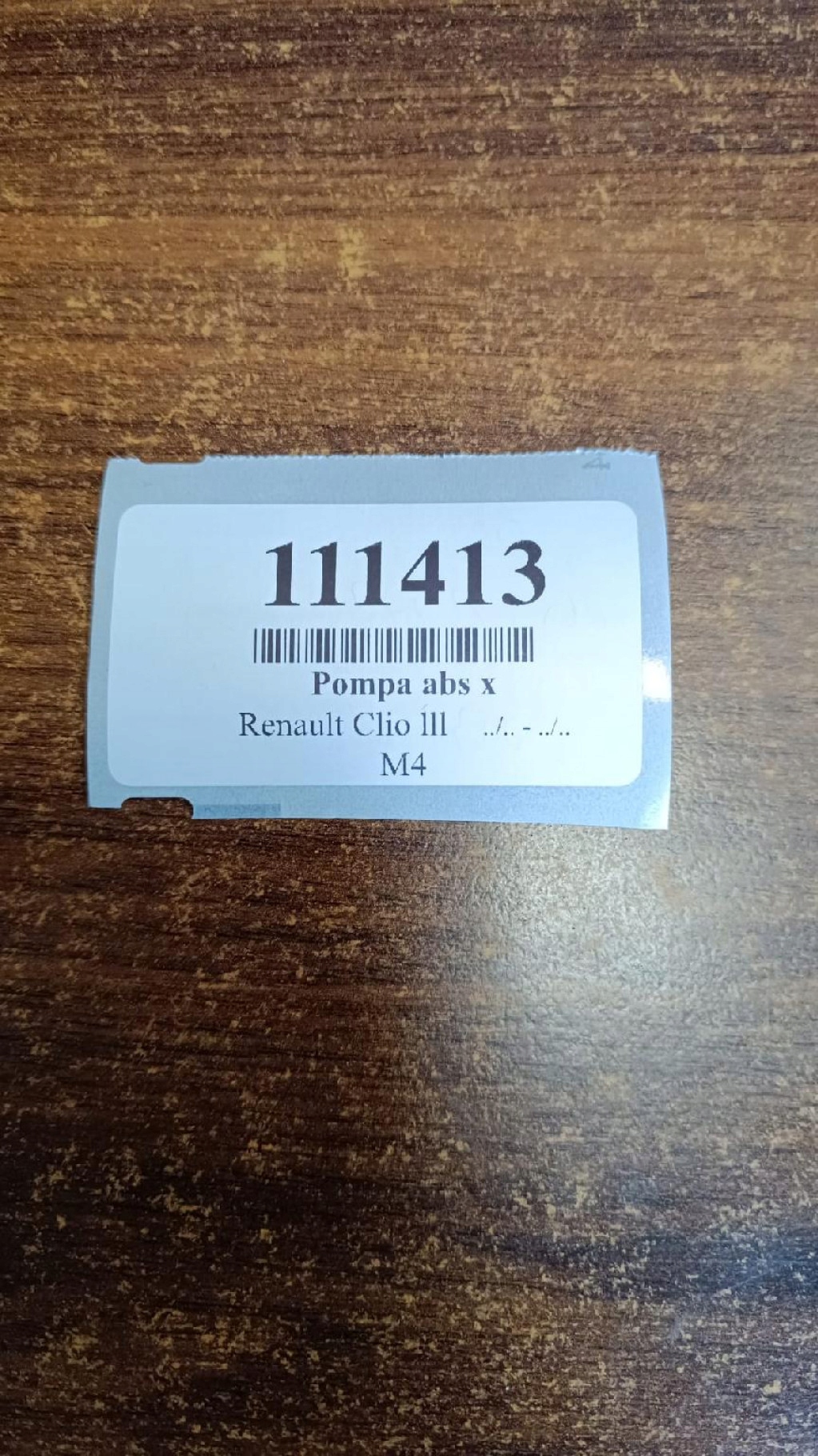 RENAULT CLIO III 1.5 DCI Pompa ABS 0265232077