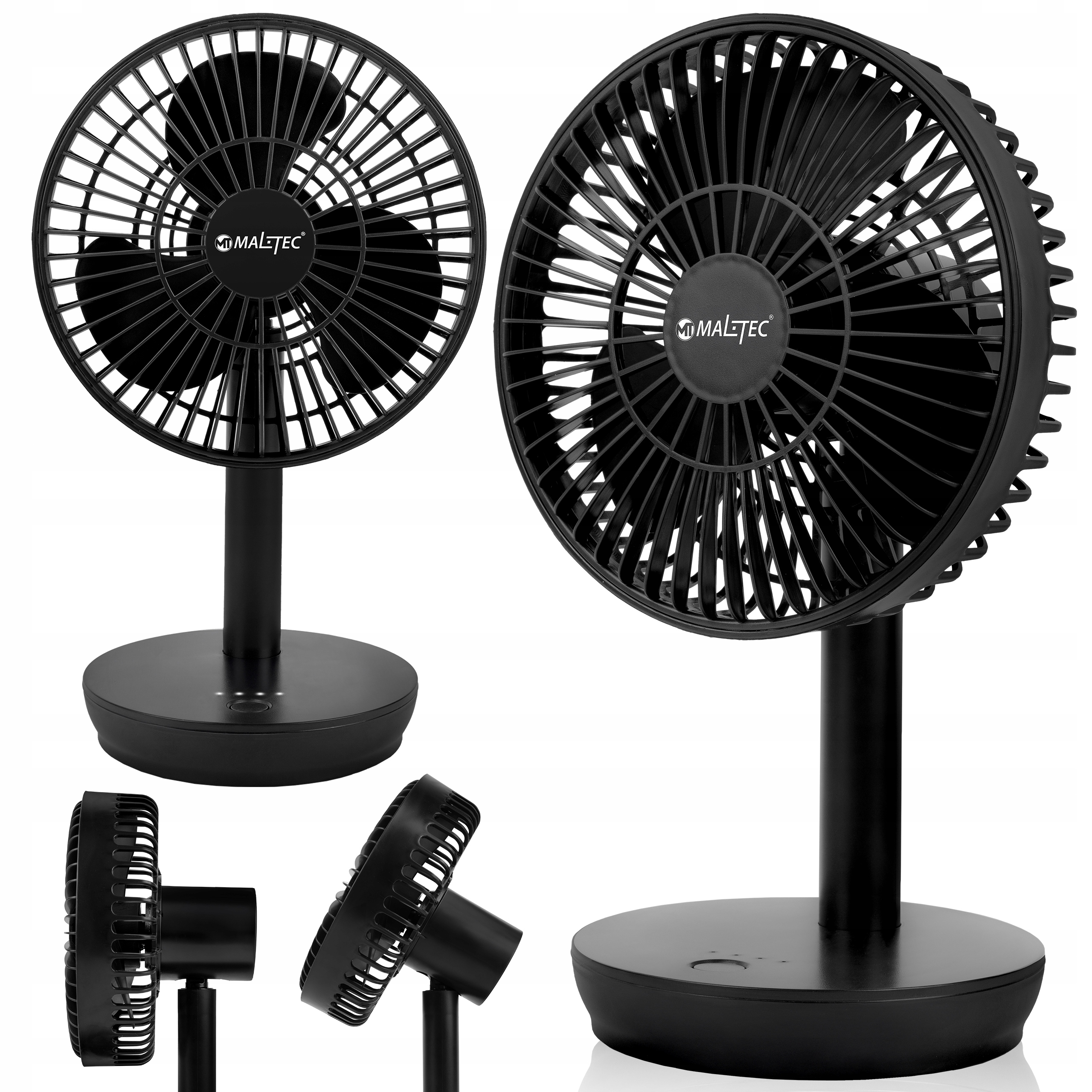 ASZTALI VENTILÁTOR VEZETÉK NÉLKÜLI ÁLLÓ VENTILÁTOR AKKUMULÁTOR 4000MAH USB