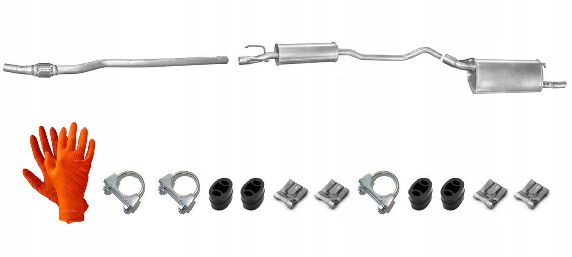 Opel Corsa B 1.0 40 kW (1996-2000) Výfukový Systém