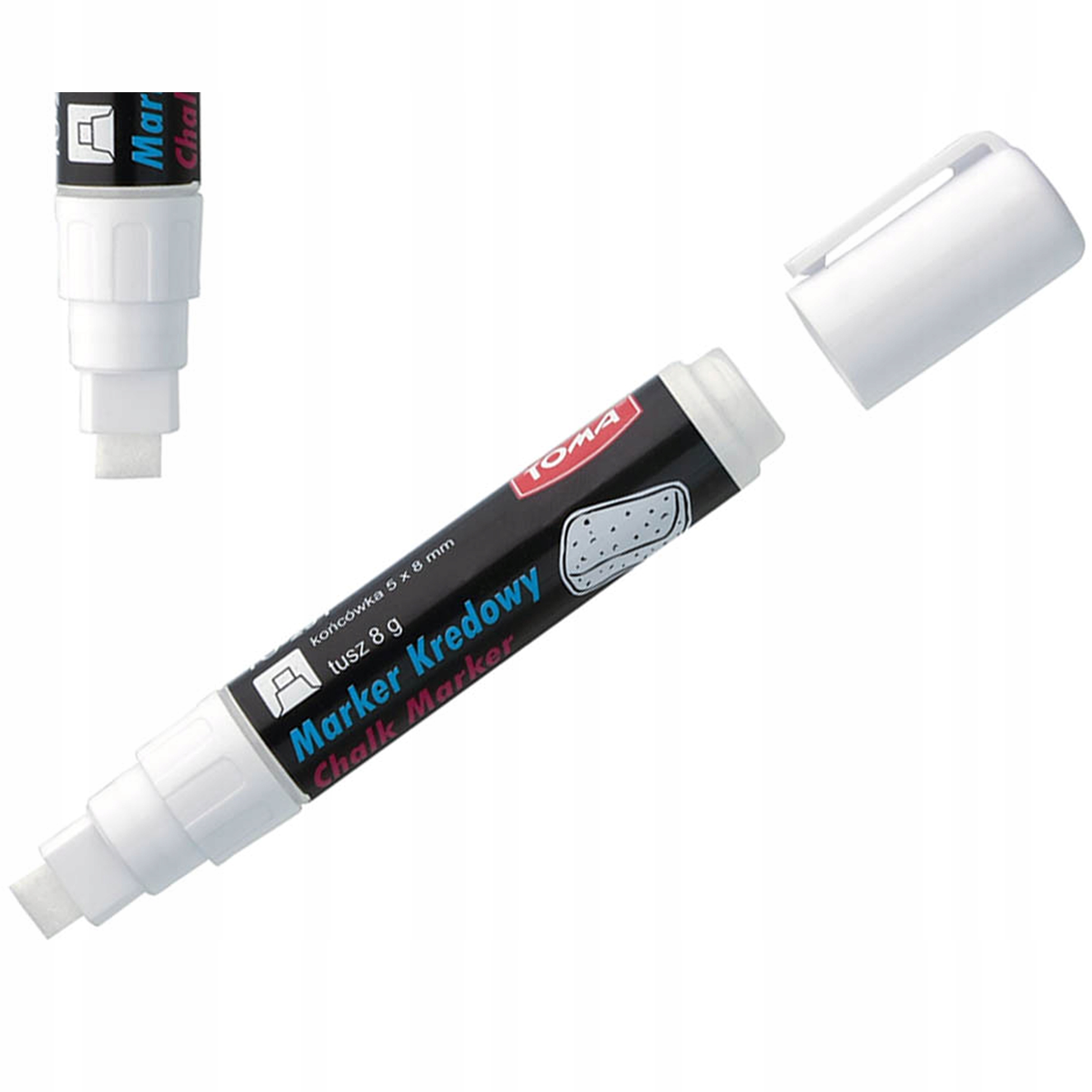 MARKER KREDOWY TOMA TO-291 OPON SZYB BIAŁY