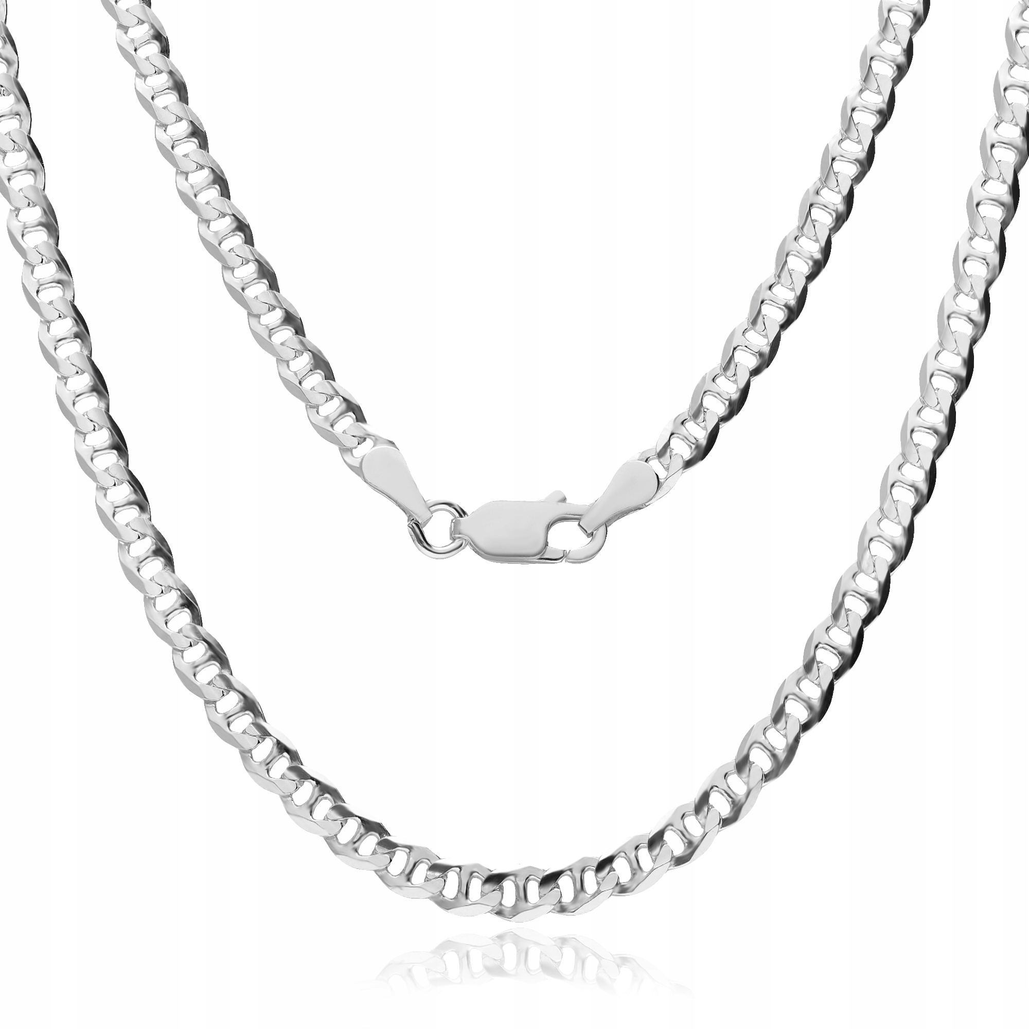 Stříbrný Řetízek Pánský Ankier Gucci Marina 55 cm