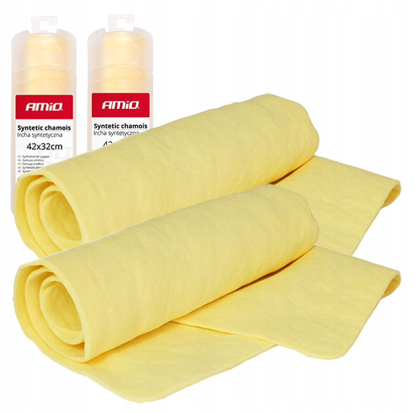 2x Syntetyczna Ircha Do Szybkiego Osuszania Auta Delikatna Nie Rysuje