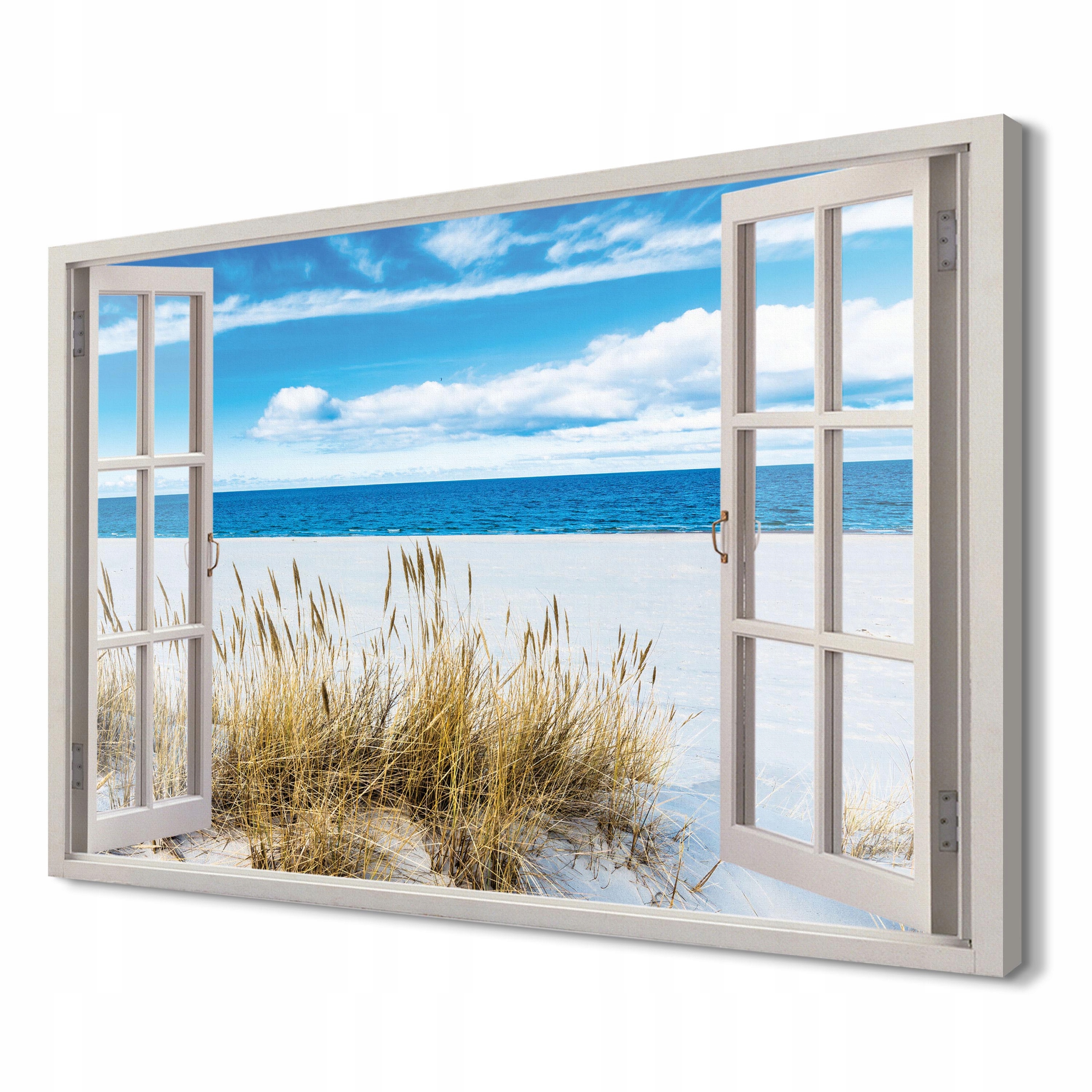 

Plaża piaszczysta Fotografia na płótnie 3d 120x80