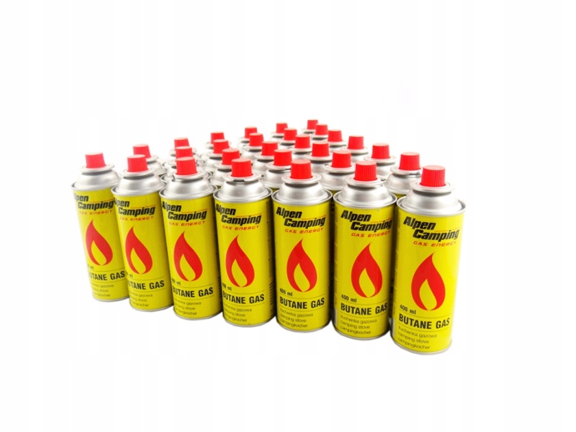 Naboje Kartusze Gazowe Do Kuchenki zestaw kartuszy 400ml x 28szt