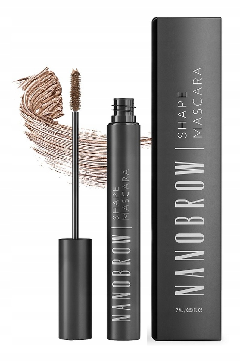 Nanobrow Shape mascara maskara na obočí light brown 7ml