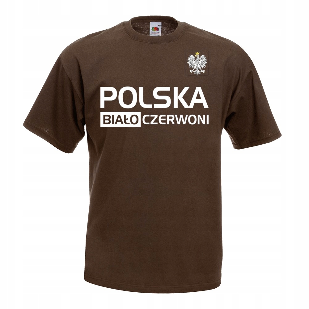 

Koszulka kibic kibica reprezentacja XXL brązowa
