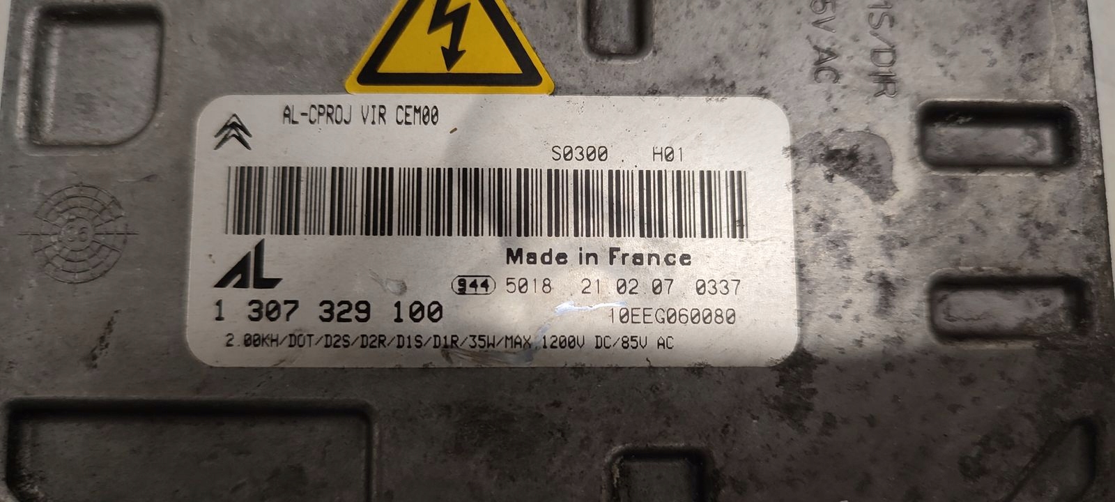 control unit xenon Citroen C6