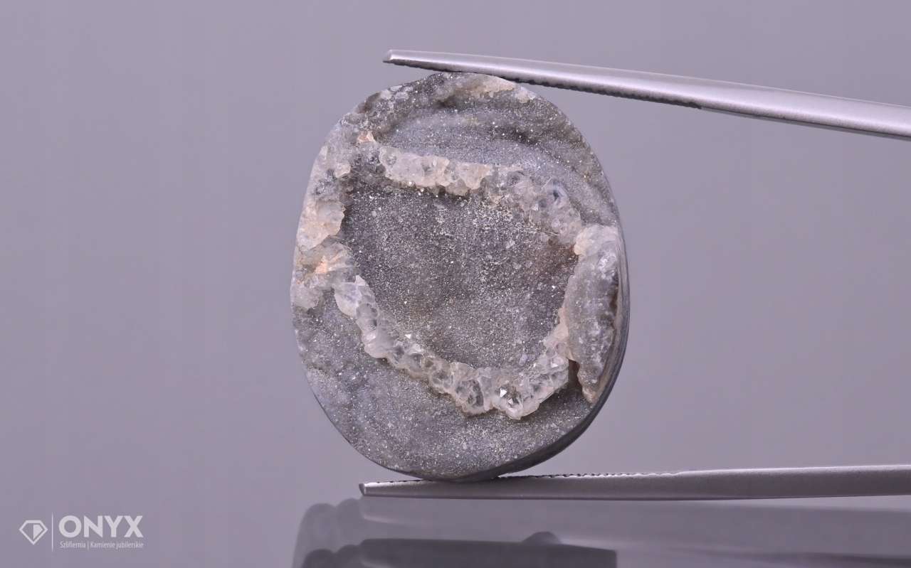 Růže chalcedonová nepravidelná 24,5x20,5 mm