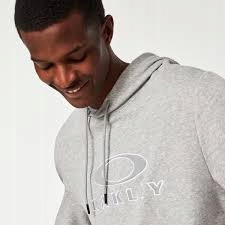 Pánská mikina s kapucí Oakley Hoodie Mesh FOA403679 šedá L