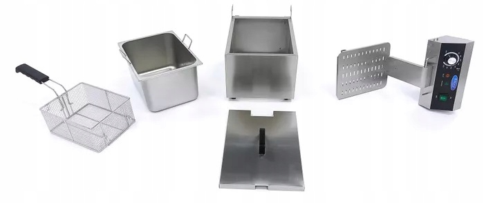 Frytownica Elektryczna Gastronomiczna do Frytek 11L 3000W Maxima 09365226