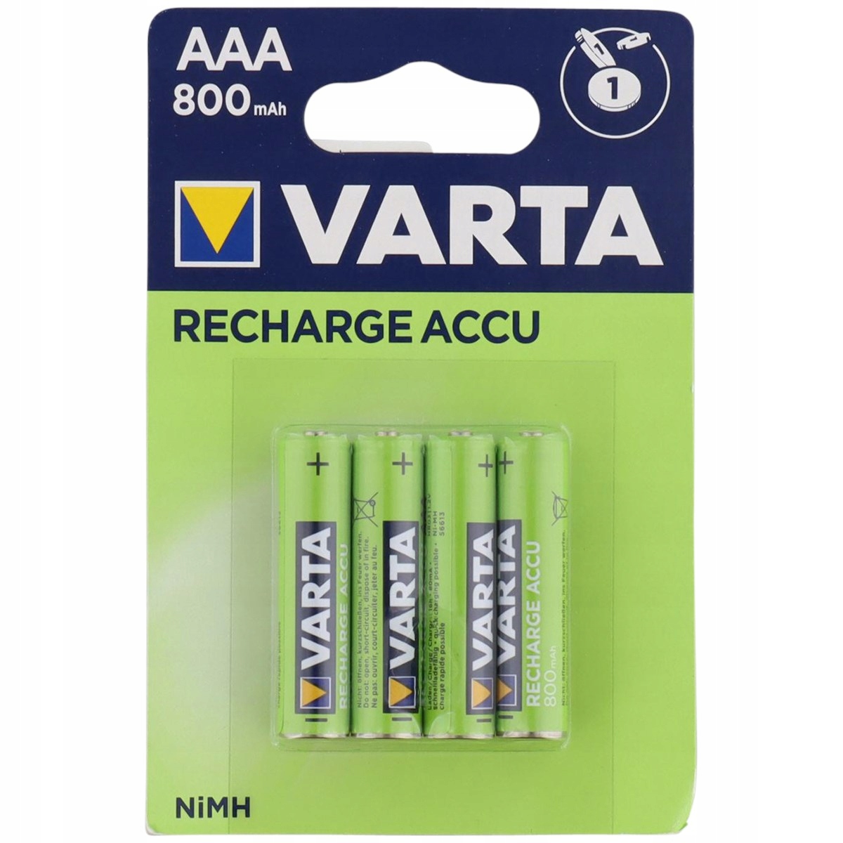 

Varta Akumulator NiMH Aaa 800 mAh 4 szt.
