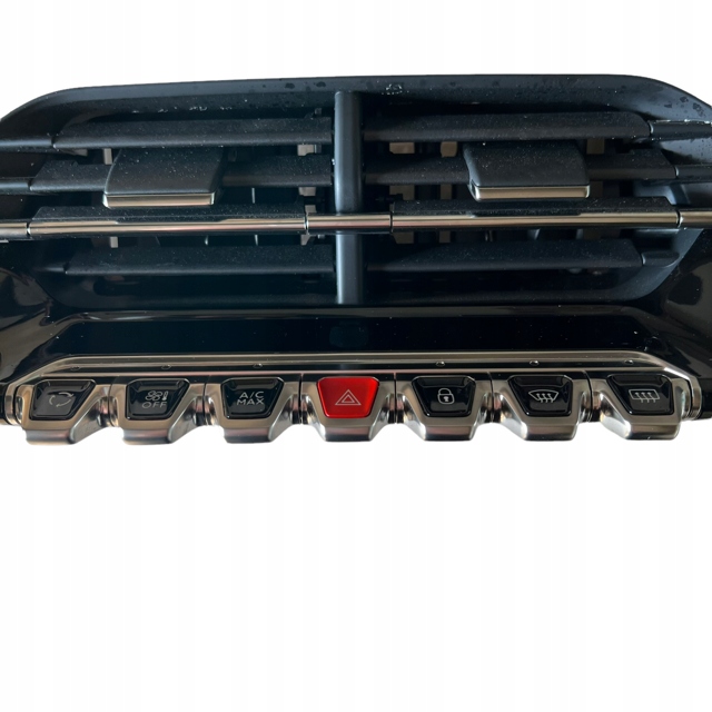 control panel grid air conditioning devices PEUGEOT 2008 II