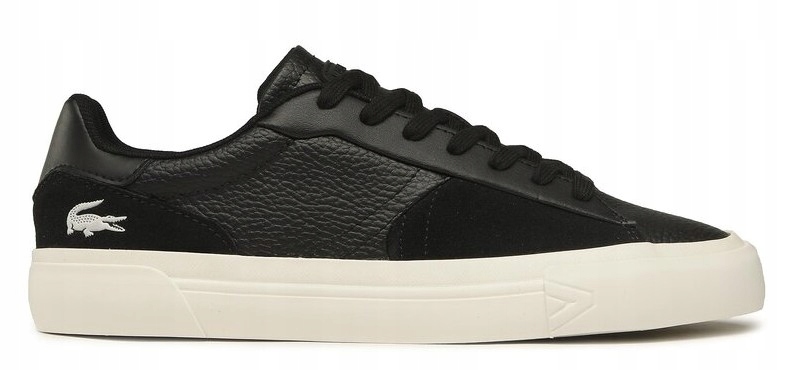 Boty Lacoste L006 222 744SMA0021312 černé kožené Master 46