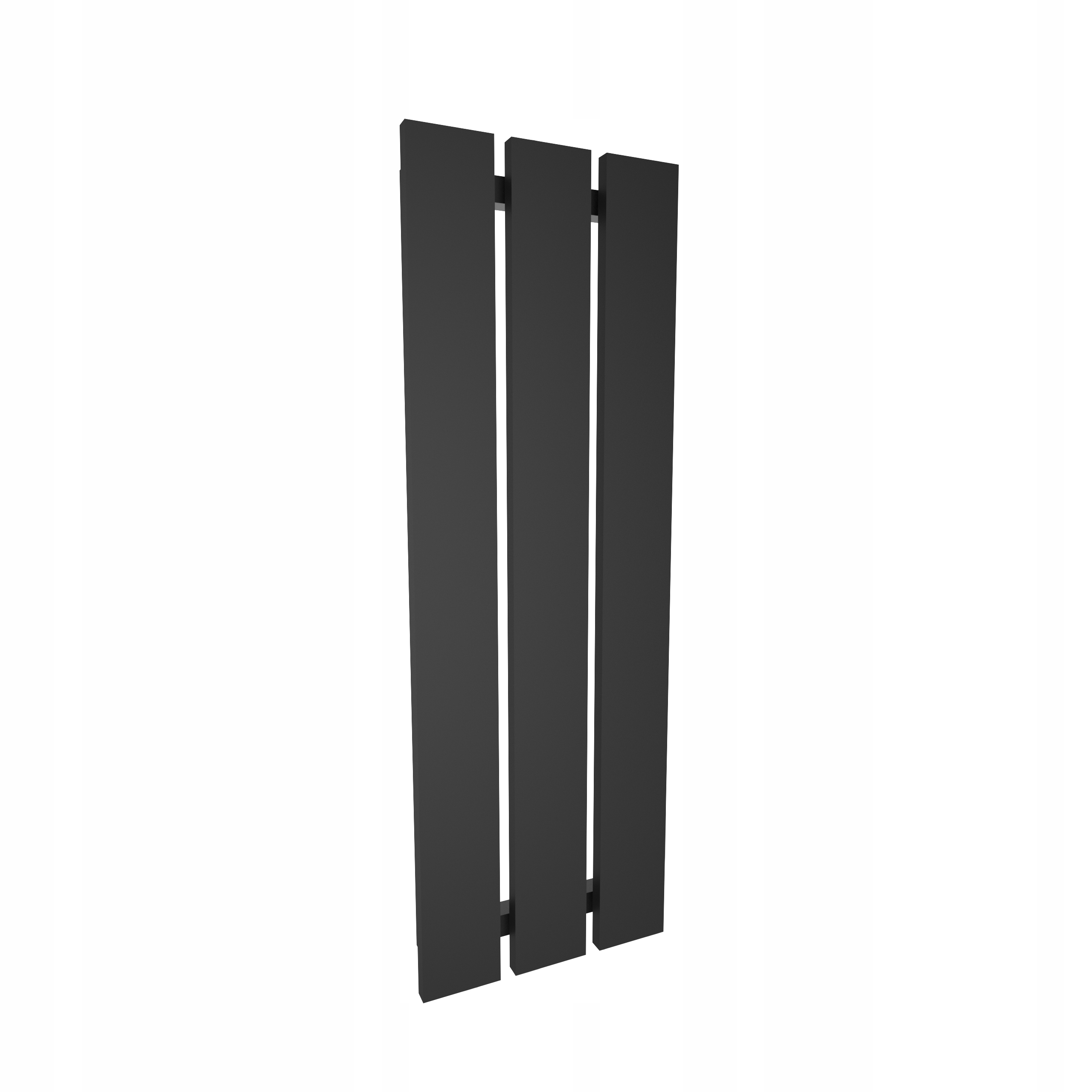 Dekoratívny Radiátor Luksor H1000 L340 Čierny