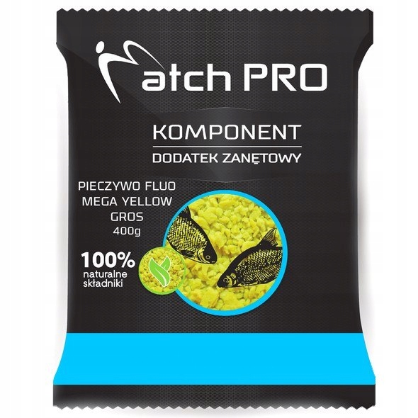 Match Pro dodatek zanętowy 500g Pieczywo Fluo Żółte Gros