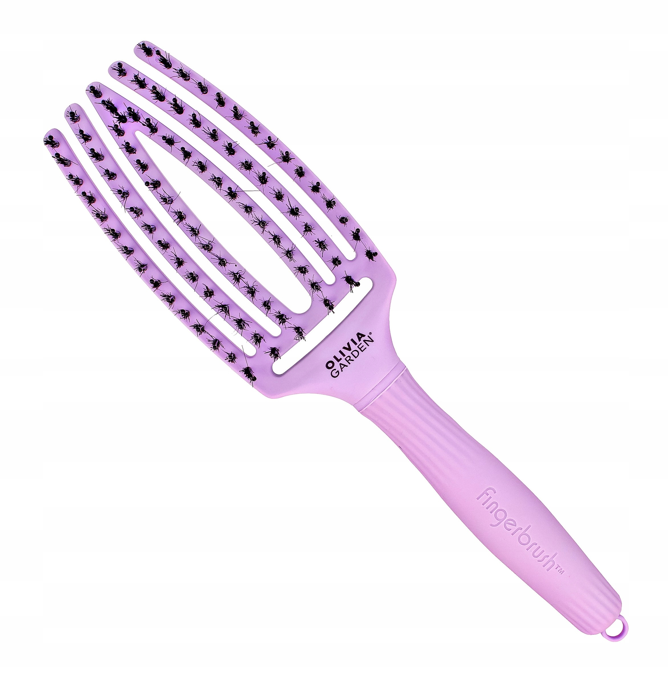 Olivia Garden Fingerbrush kartáč Combo Bloom Levandulový