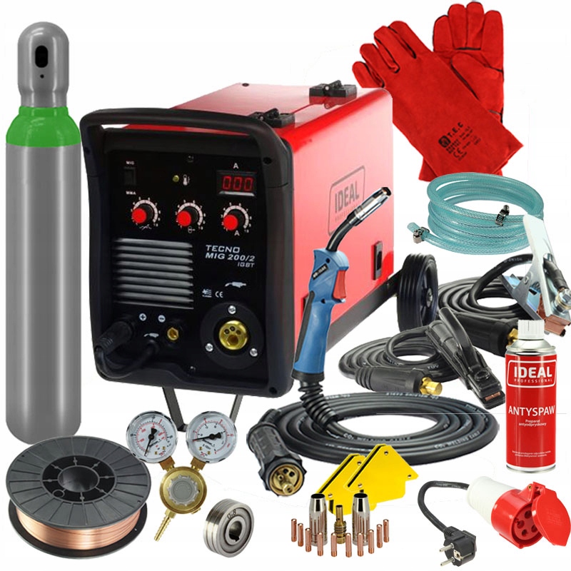 Зварювальний апарат MIGOMAT TECNOMIG 200/2 MMA 230 / 400V IDEAL