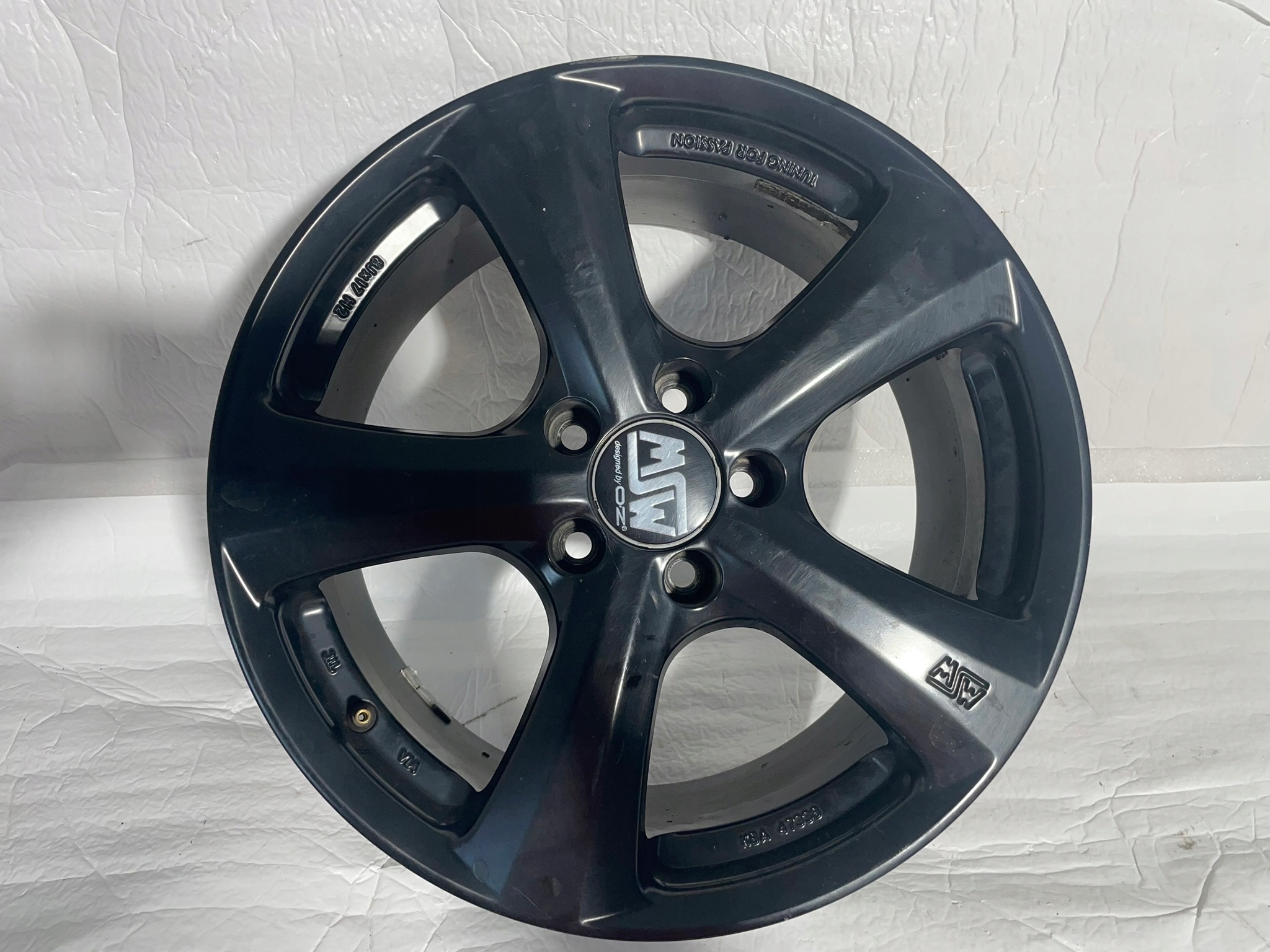 disc aluminium OZ MSW 19 BLACK 8Jx17 ET35 5x112 57.1